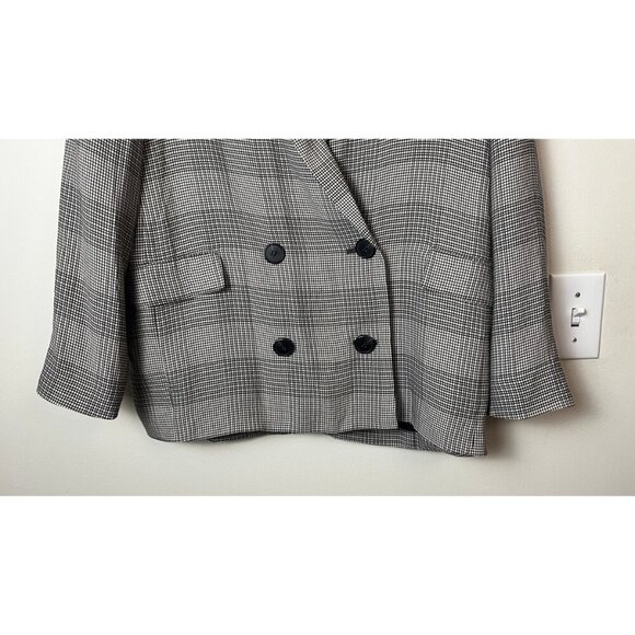 ALL SAINTS DOUBLE BREASTED OVERSIZED FIT BLAZER JACKET 4 - Picture 4 of 14